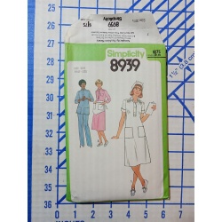 Vtg Simplicity #8939 MISSES UNIFORMS Uncut Sewing Pattern Size 20 1/2
