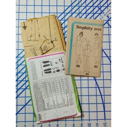 Vtg Simplicity #8939 MISSES UNIFORMS Uncut Sewing Pattern Size 20 1/2