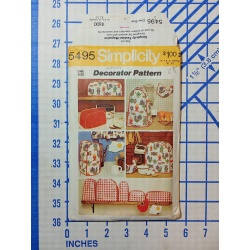 5495 Simplicity SEWING Pattern Misses Kitchen Appliance Covers Mixer Toaster
