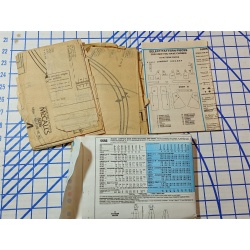 Jumpsuit Romper Skirt Sleeveless McCalls Sewing Pattern 5556 Size 16, 18 ,20