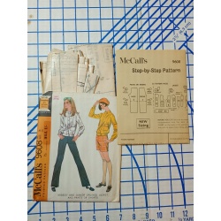 McCalls 9608 Jacket Pants Shorts Junior Sz 16