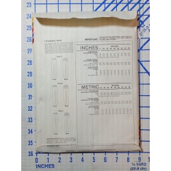 VTG 80s Stretch & Sew Pattern 716 Misses Knit Designer Jeans SIZES 30-46