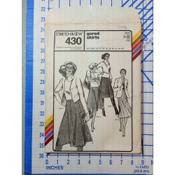STRETCH AND SEW 430 GORED SKIRTS SIZE 30 -46