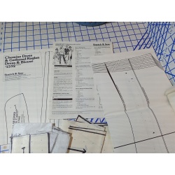 Stretch & Sew Chemise, Gathered Dress & Blouse Bust Sizes 28-44 