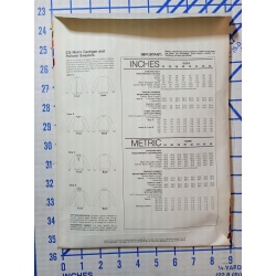 Stretch & Sew Pattern #540 Mens Pullovers Vintage 34-48