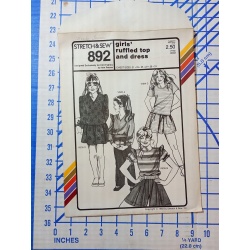 Stretch & Sew Pattern #892 Sizes:21-31Chest 