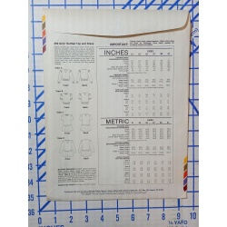 Stretch & Sew Pattern #892 Sizes:21-31Chest 