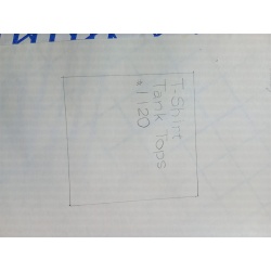 Vintage Stretch & Sew Sewing Pattern #1120 Ladies & Mens T-Shirt Tank Top