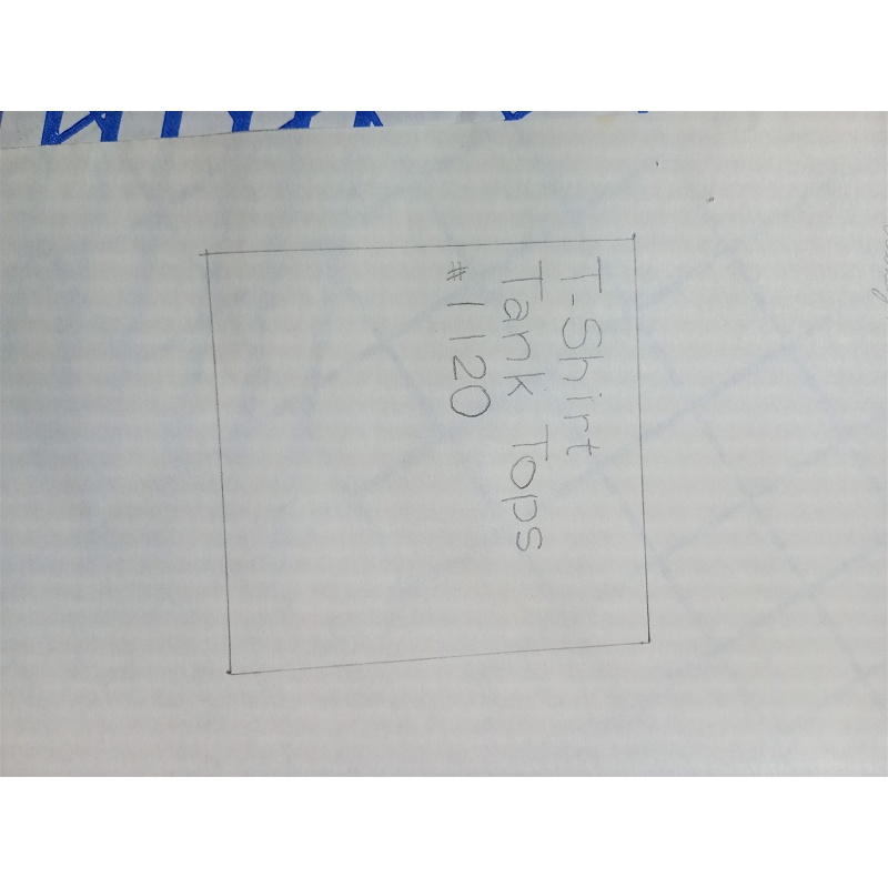 Vintage Stretch & Sew Sewing Pattern #1120 Ladies & Mens T-Shirt Tank Top