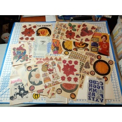 BIG LOT OF ASSORTED IRON ON TRANSFERS