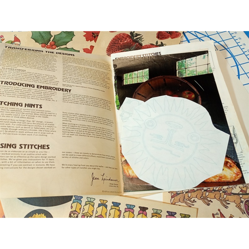 BIG LOT OF ASSORTED IRON ON TRANSFERS