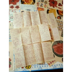 BIG LOT OF ASSORTED IRON ON TRANSFERS