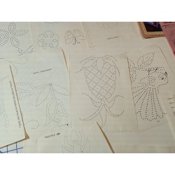 STENCIL DECOR , QUILT STENCILS , TRACING PAPER