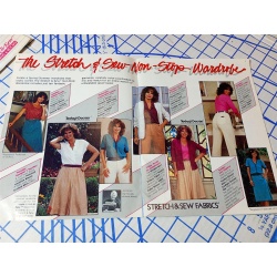 SPRING/ SUMMER 82 STRETCH AND SEW FABRICS ANN PERSON MAKE IT FUN AND EASY