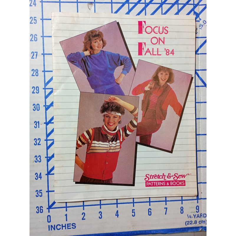 FOCUS ON FALL 84 STRETCH AND SEW PATTERNS AND BOOKS