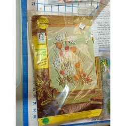 BIG LOT OF NEEDLE POINT SUPPLIES