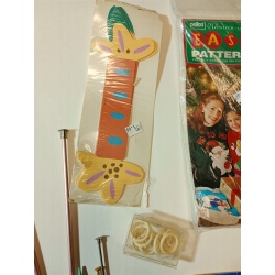 BIG LOT OF NEEDLE POINT SUPPLIES