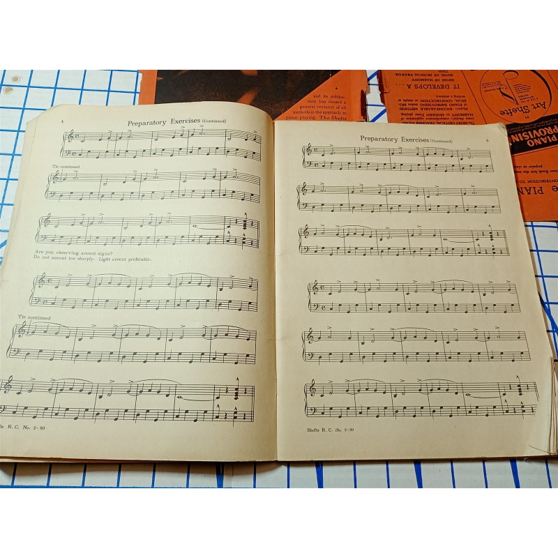 Sheftes Rapid Course In Modern Piano Playing Book Two 1927