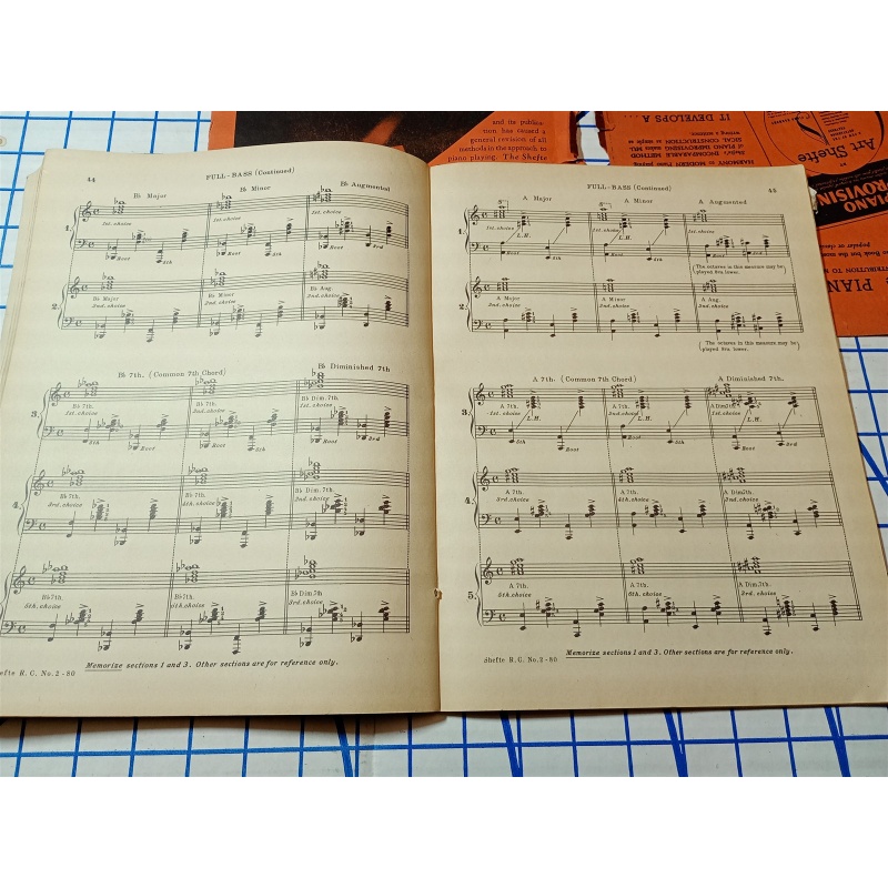 Sheftes Rapid Course In Modern Piano Playing Book Two 1927