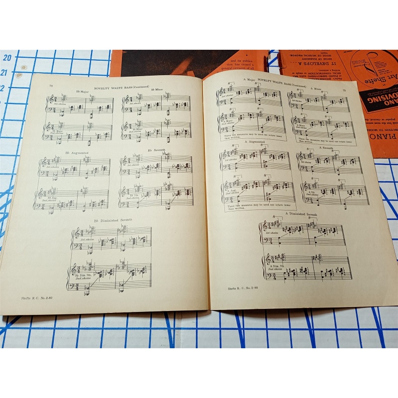 Sheftes Rapid Course In Modern Piano Playing Book Two 1927