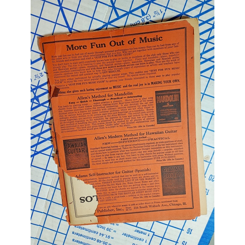 Sheftes Rapid Course In Modern Piano Playing Book Two 1927