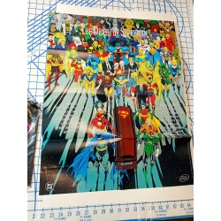 1993 DC Death of Superman #75 BLACK , POSTERS ETC.