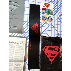 1993 DC Death of Superman #75 BLACK , POSTERS ETC.