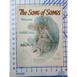 Sheet Music The Song Of Songs 1914
