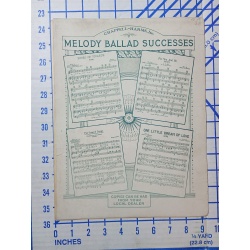 Sheet Music The Song Of Songs 1914