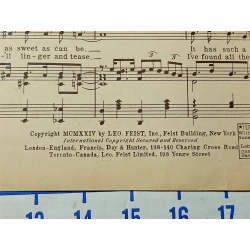 SHEET MUSIC DOODLE DOO DOO A DANCING SONG HEALY CROSS