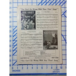 SHEET MUSIC DOODLE DOO DOO A DANCING SONG HEALY CROSS
