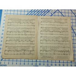 1947 The Dickey-Bird Song, Sheet Music