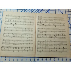 Vintage Sheet Music Will You Remember from the Musical Play Maytime 1917