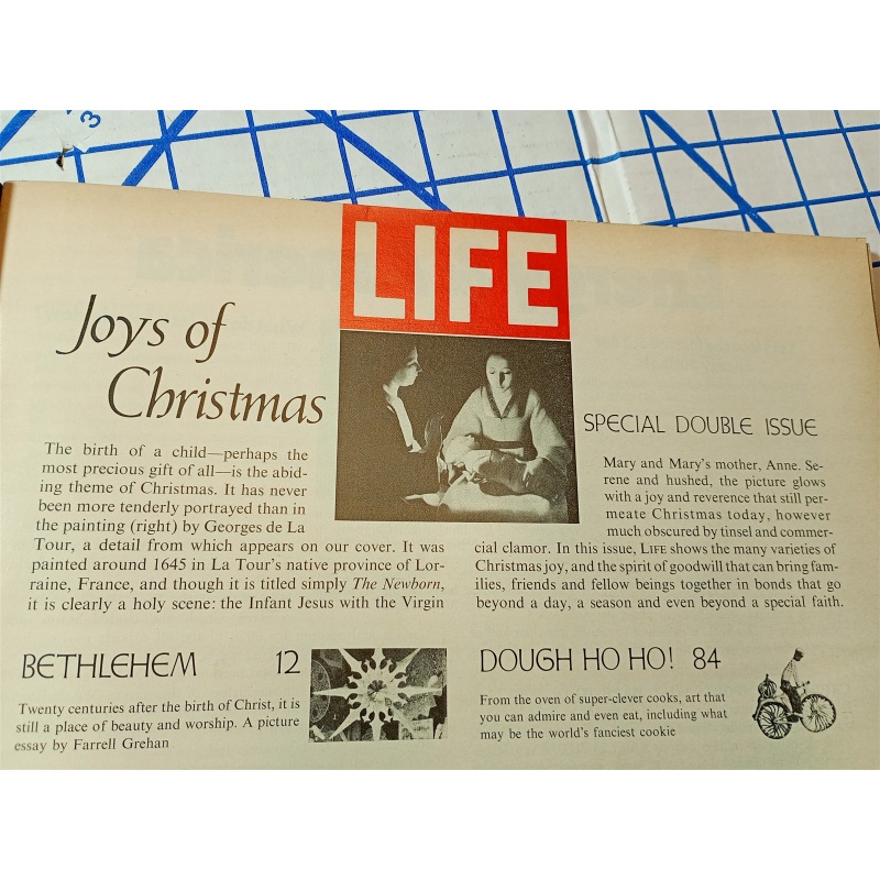 LIFE Magazine December 15, 1972 JOYS OF CHRISTMAS SPECIAL DOUBLE ISSUE Bethlehem