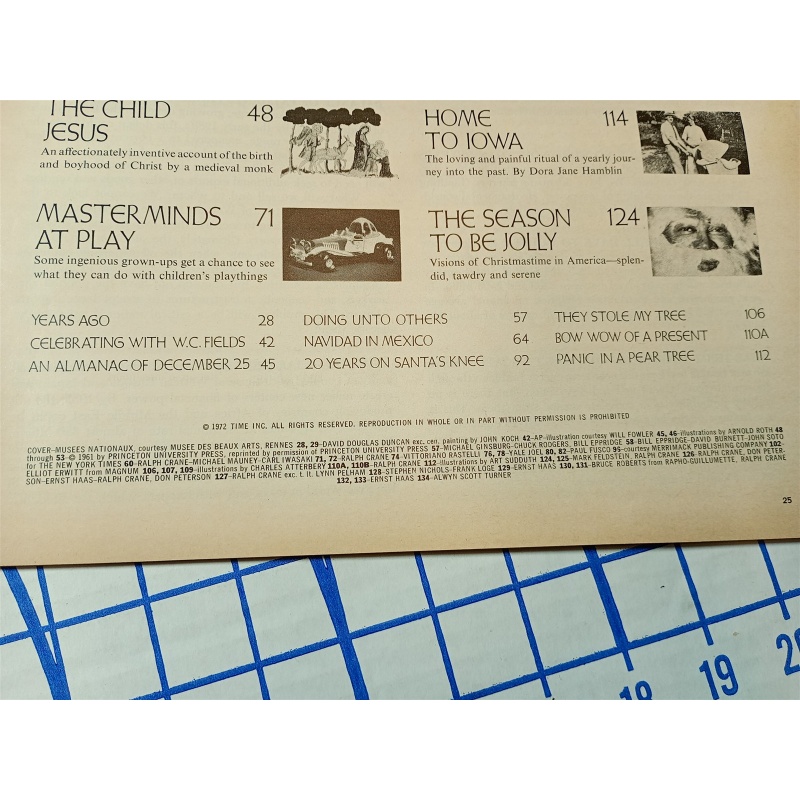 LIFE Magazine December 15, 1972 JOYS OF CHRISTMAS SPECIAL DOUBLE ISSUE Bethlehem