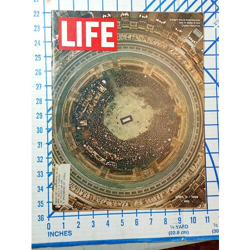 LIFE Magazine April 11, 1969 President Eisenhower Death