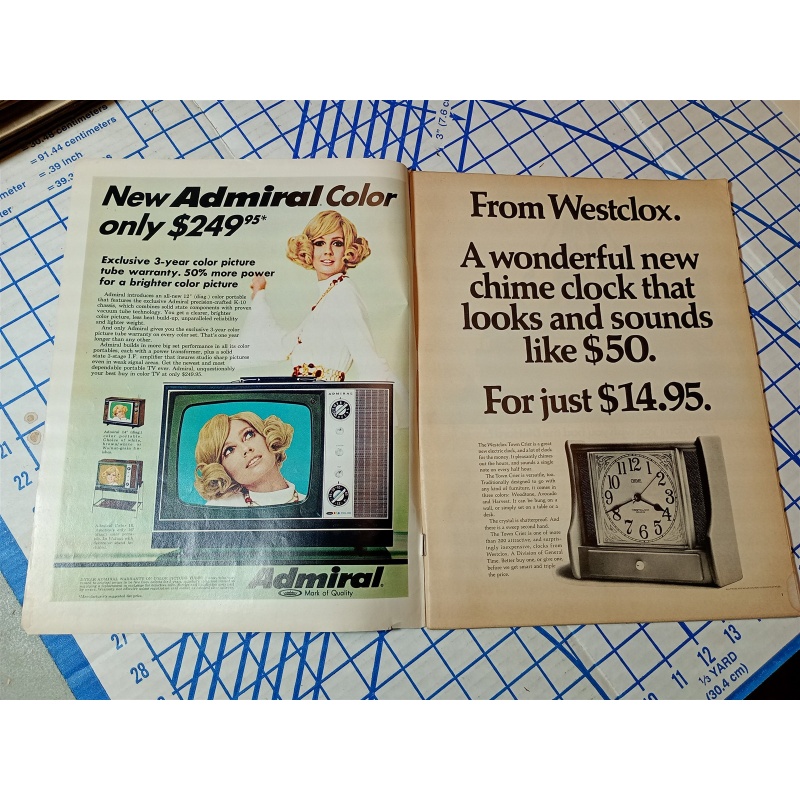 LIFE Magazine April 11, 1969 President Eisenhower Death