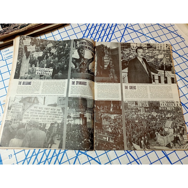 LIFE MAGAZINE December 1944 Judy Garland Cover