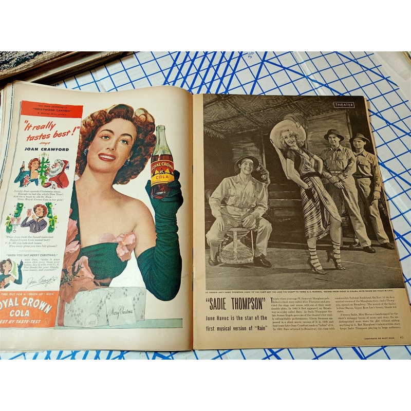 LIFE MAGAZINE December 1944 Judy Garland Cover