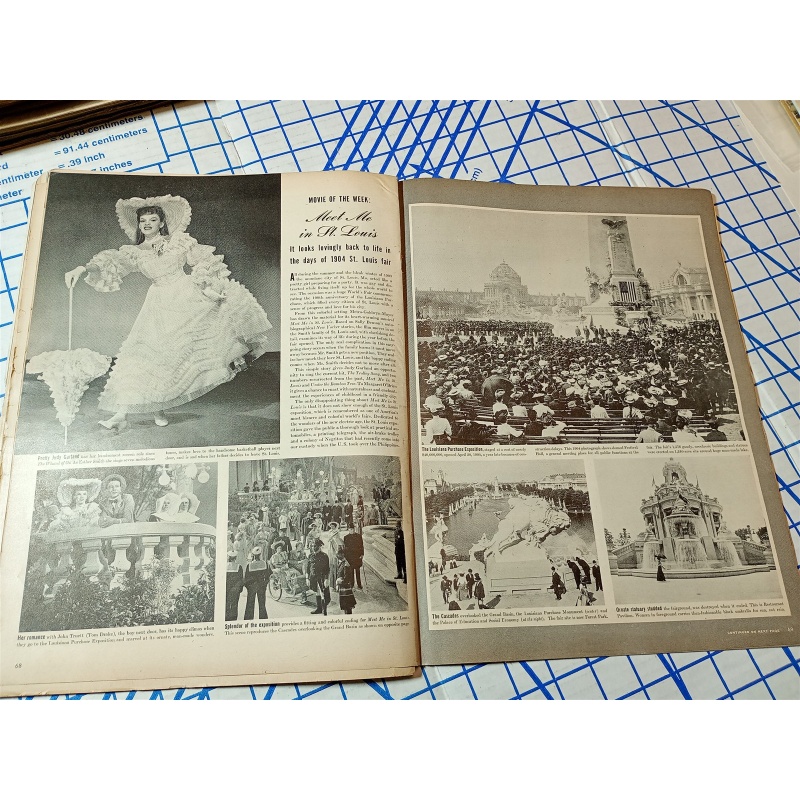 LIFE MAGAZINE December 1944 Judy Garland Cover