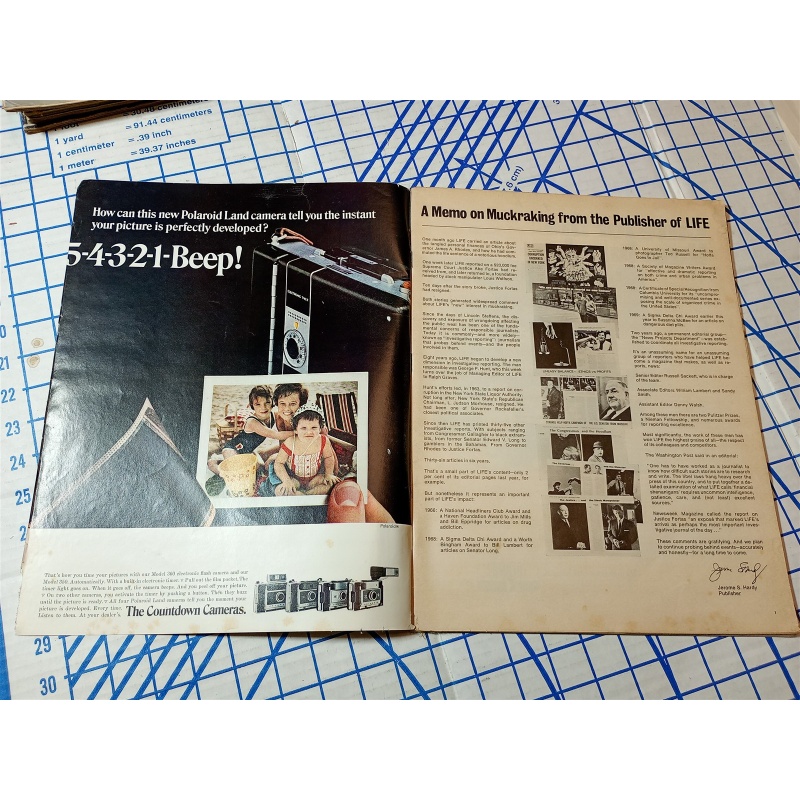 LIFE MAGAZINE. June 6, 1969. BARNSTORMING THE MOON. Vintage.