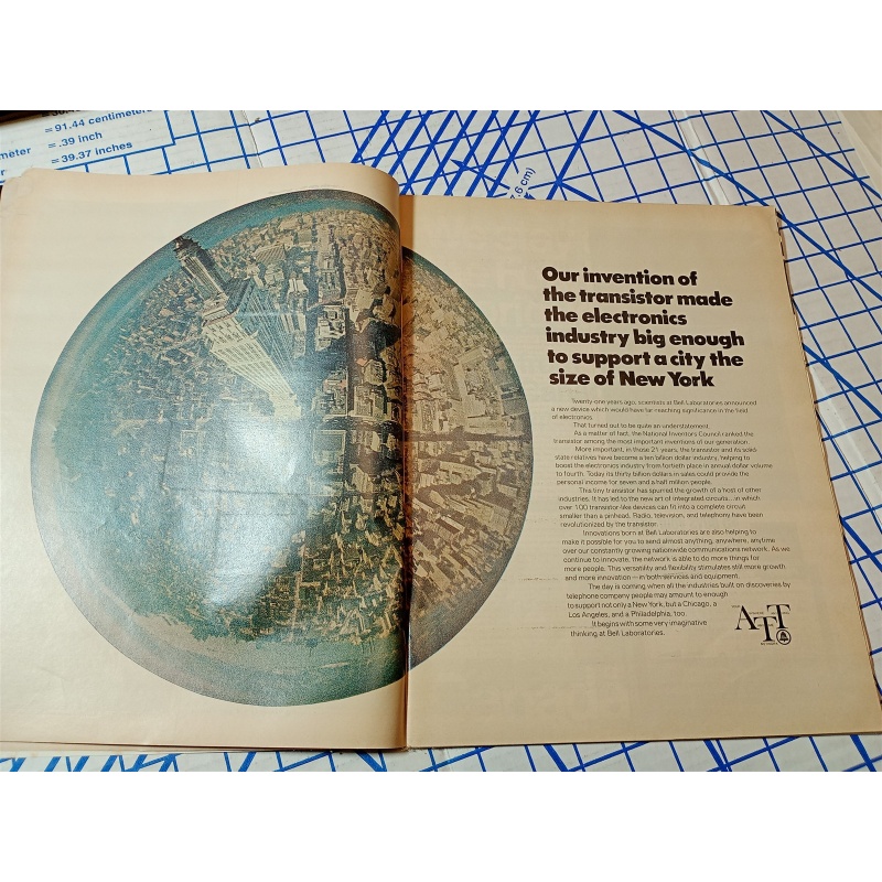 LIFE MAGAZINE. June 6, 1969. BARNSTORMING THE MOON. Vintage.