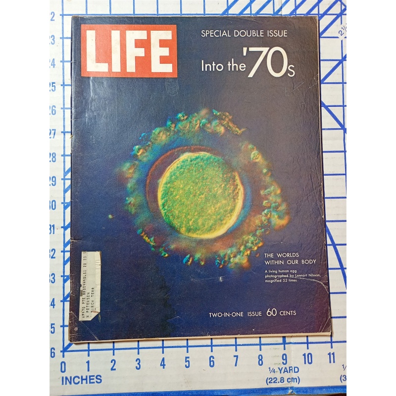 LIFE MAGAZINE. January 9, 1969. SPECIAL DOUBLE ISSUE: INTO THE 70S