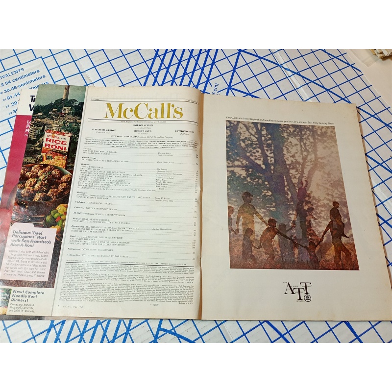 McCalls Magazine May 1969 Michael DeBakey Naomi Sims Alana Hamilton Stewart