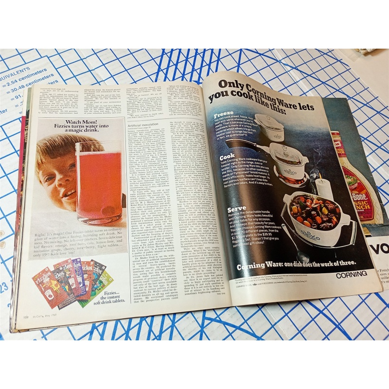 McCalls Magazine May 1969 Michael DeBakey Naomi Sims Alana Hamilton Stewart