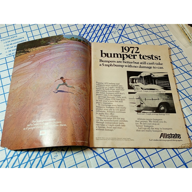 The Saturday Evening Post Summer 1972 Hank Aaron Shirley Temple Norman Rockwell