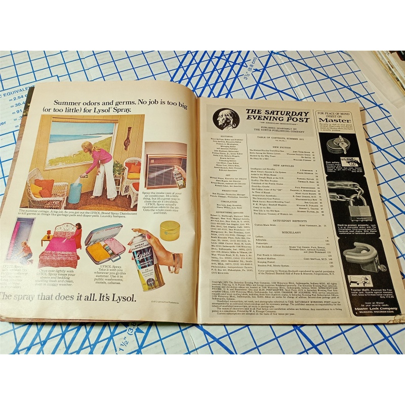 The Saturday Evening Post Summer 1972 Hank Aaron Shirley Temple Norman Rockwell