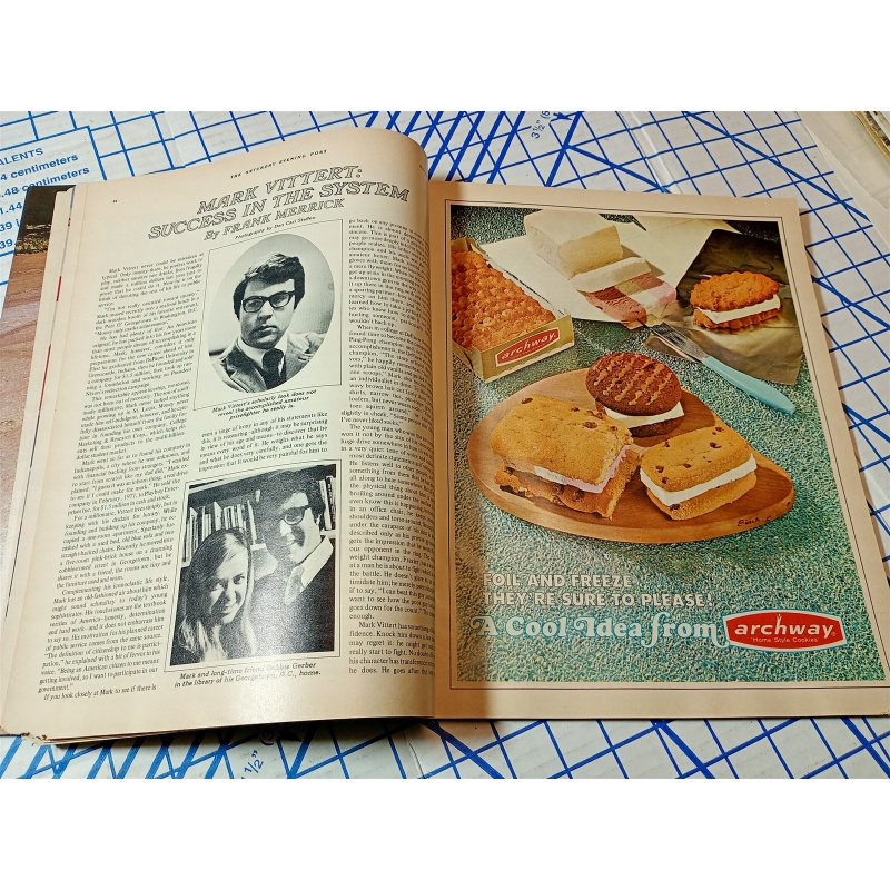 The Saturday Evening Post Summer 1972 Hank Aaron Shirley Temple Norman Rockwell