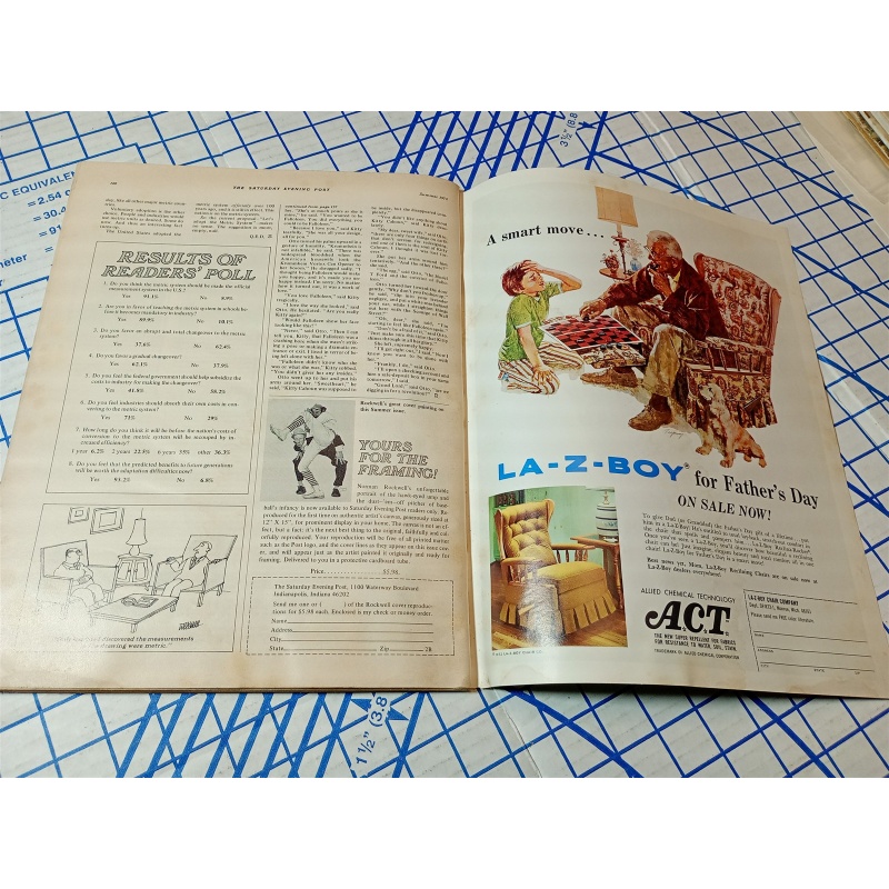 The Saturday Evening Post Summer 1972 Hank Aaron Shirley Temple Norman Rockwell