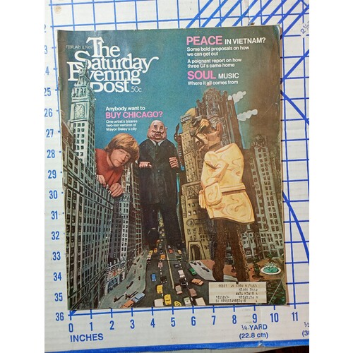 The Saturday Evening Post February 8 1969 Mayor Richard M. Daley